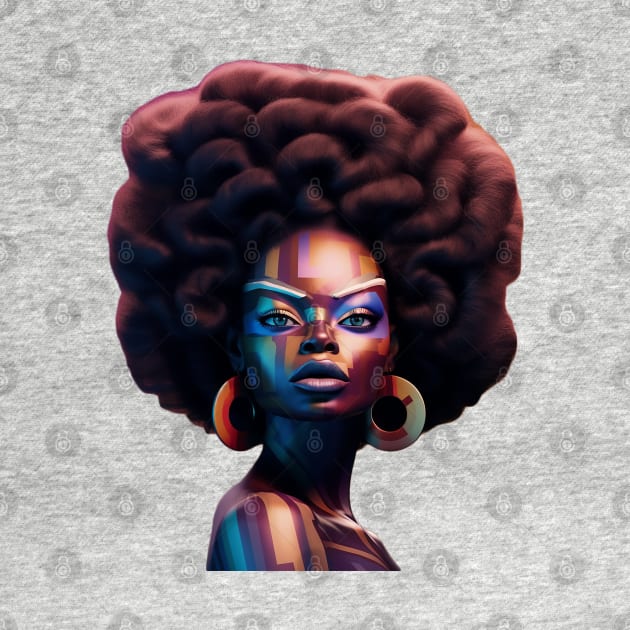 African Lady by wayneflint